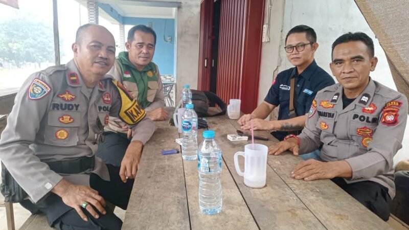 Kapolsek Sebangki Perkuat Sinergi dengan PPL Desa Rantau Panjang, Dorong Kemajuan Pertanian dan Ketahanan Pangan