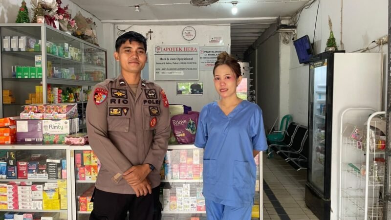 Patroli Siang ke Apotek, Polisi Perkuat Komunikasi dan Sinergi dengan Masyarakat