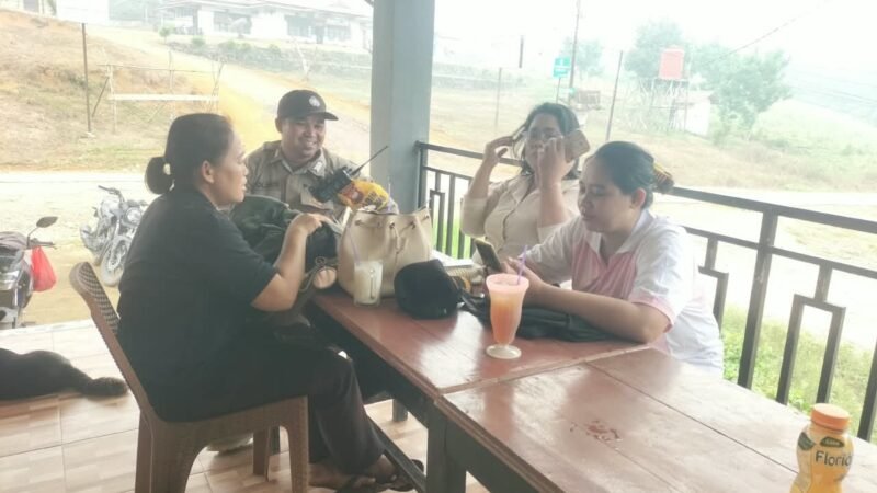 Bertemu Warga Saat Patroli, Polisi Meranti Ingatkan Bahaya Pembakaran Lahan