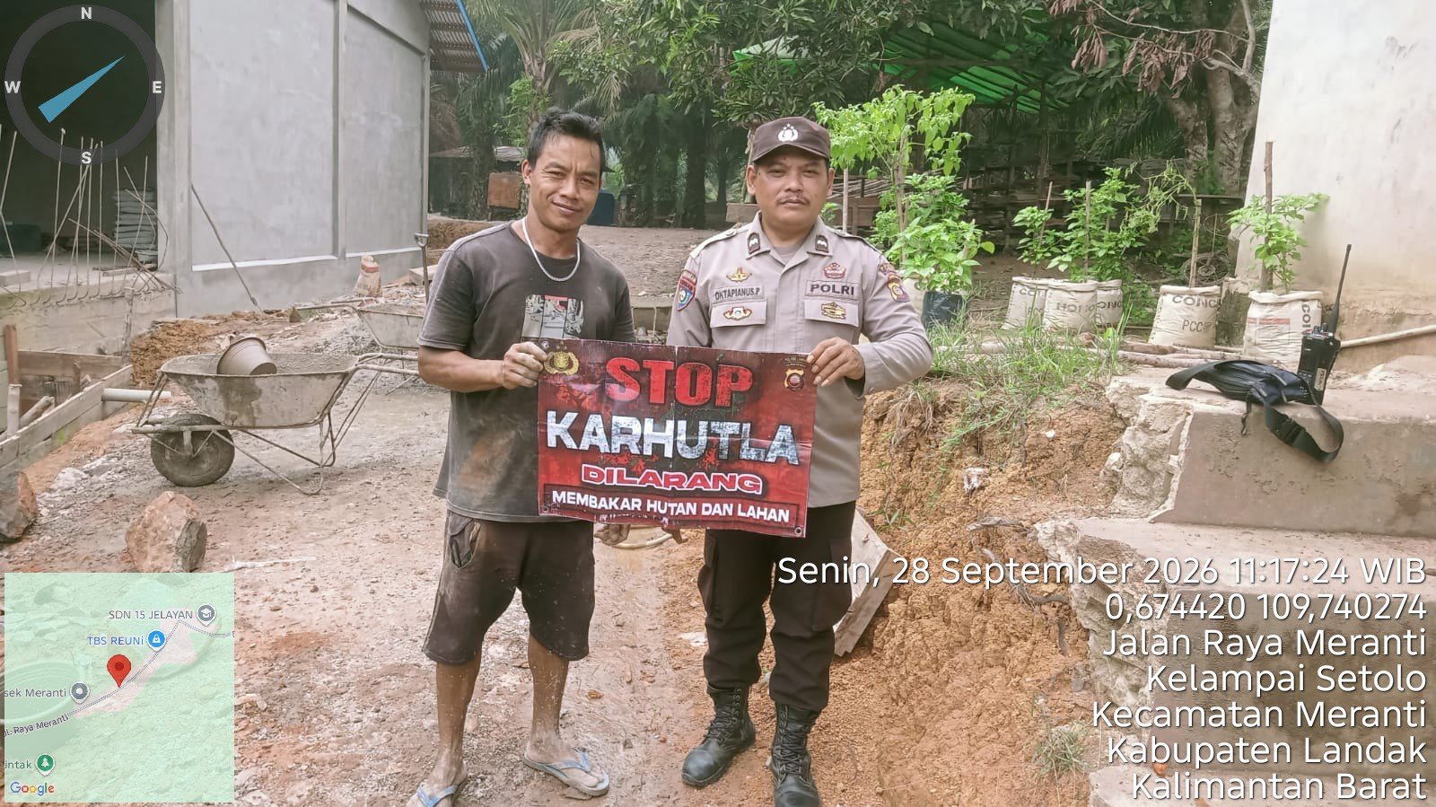 Patroli Siang Jadi Momentum Polisi Dekati Warga, Karhutla Jadi Perhatian Utama