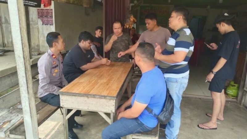 Hangat dan Penuh Kekeluargaan, Kapolsek Kuala Behe Ajak Warga Bersama-sama Jaga Keamanan Lingkungan