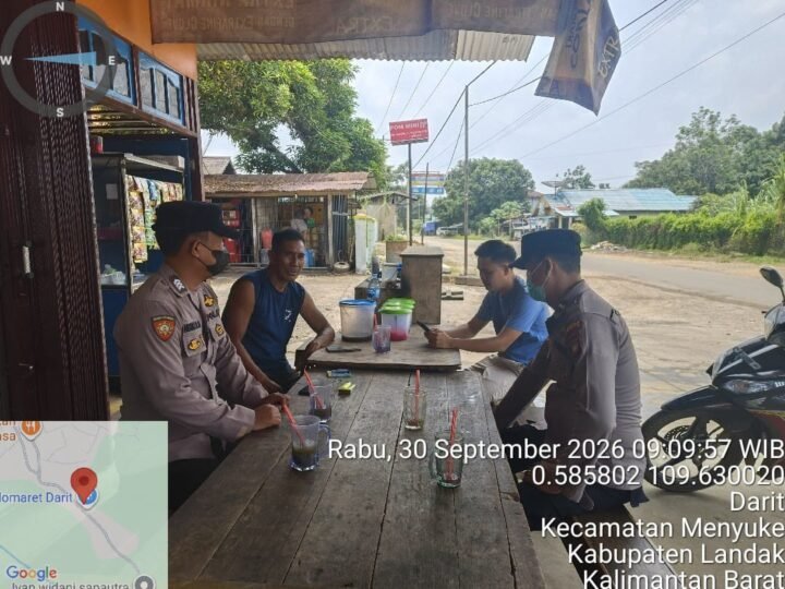 Ciptakan Situasi Aman Samapta Polsek Menyuke Lakukan Patroli Siang Hari