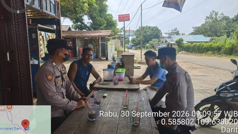 Ciptakan Situasi Aman Samapta Polsek Menyuke Lakukan Patroli Siang Hari