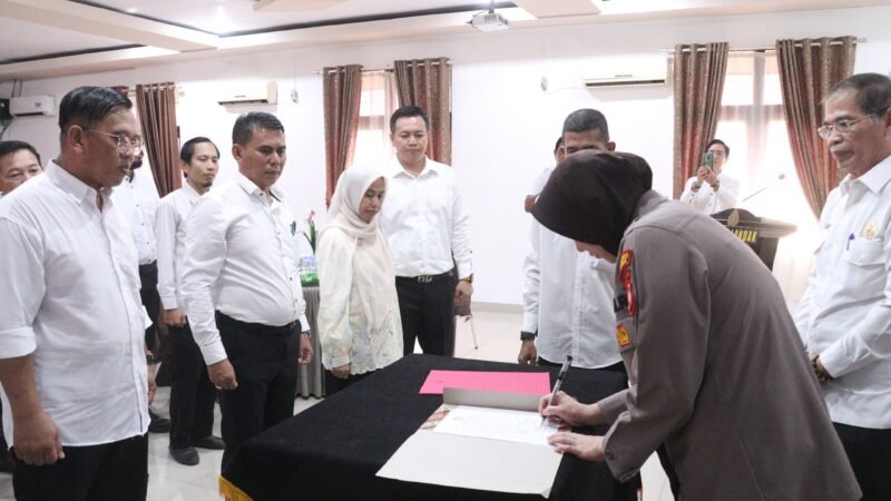 Pokdarkamtibmas Bhayangkara Resor Landak Dikukuhkan, Masa Bakti 2026–2030 Resmi Dimulai