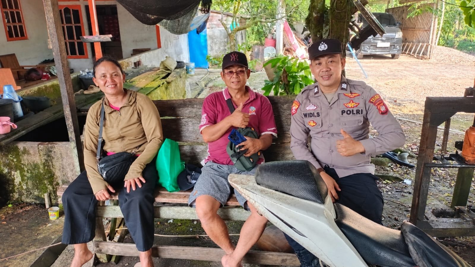 Patroli Siang Polsek Menjalin Sasar Pasar, Jaga Kamtibmas Tetap Kondusif