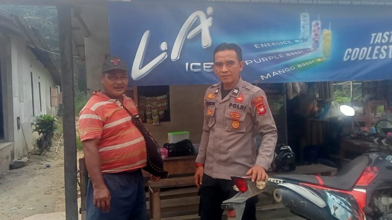 “Cegah Karhutla Sejak Dini, Polsek Sebangki Gencarkan Patroli dan Sambang Warga
