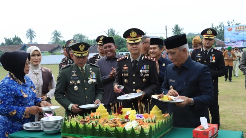 Kapolres Lubuk Linggau Menghadiri Kegiatan Upacara Peringatan HUT TNI ke – 81
