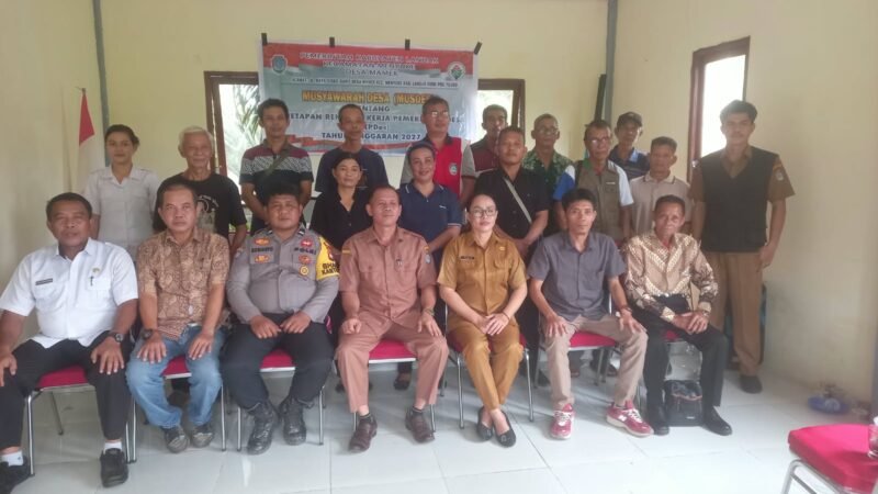 Bhabinkamtibmas Hadiri Giat Musdes Penyusunan RKPD Tahun 2027