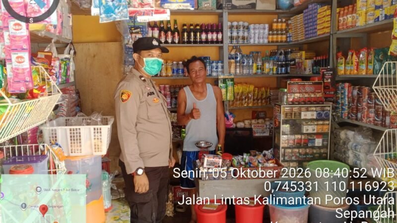Jangan Asal Terima Uang! Polisi Ingatkan Pemilik Toko di Air Besar Waspadai Uang Palsu”