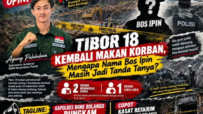 Tibor 18 Kembali Makan Korban, Mengapa Nama Bos Ipin Masih Jadi Tanda Tanya?