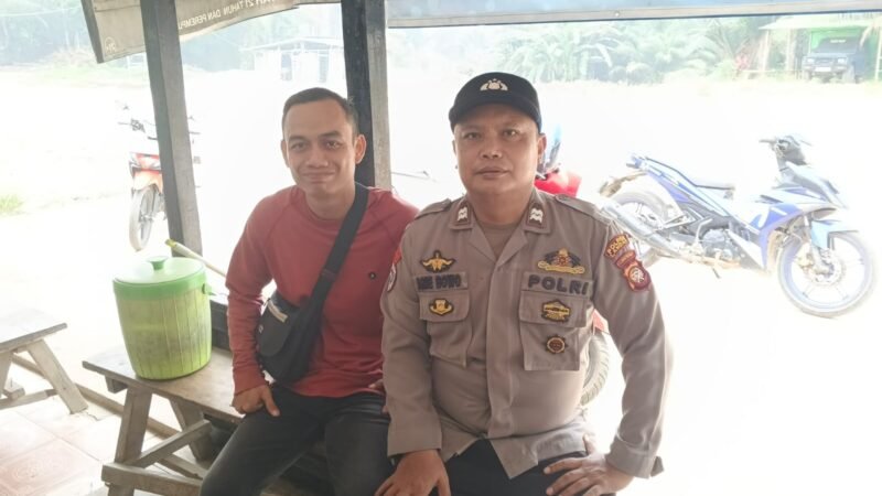 Polisi Sebangki Sambangi Warga, Pesan Tegas Disampaikan: Waspada Pencurian dan Penipuan Online