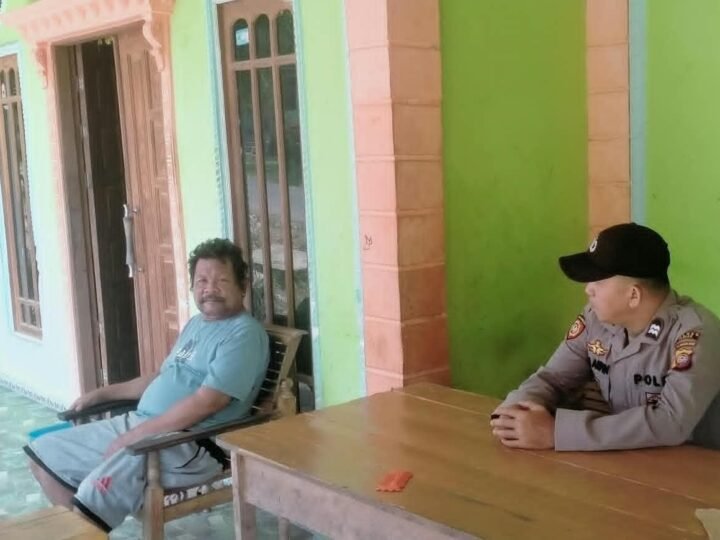 “Tak Mau Kecolongan, Polisi Sebangki Patroli Lokasi Rawan dan Sambangi Warga”