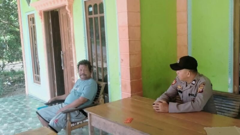 “Tak Mau Kecolongan, Polisi Sebangki Patroli Lokasi Rawan dan Sambangi Warga”