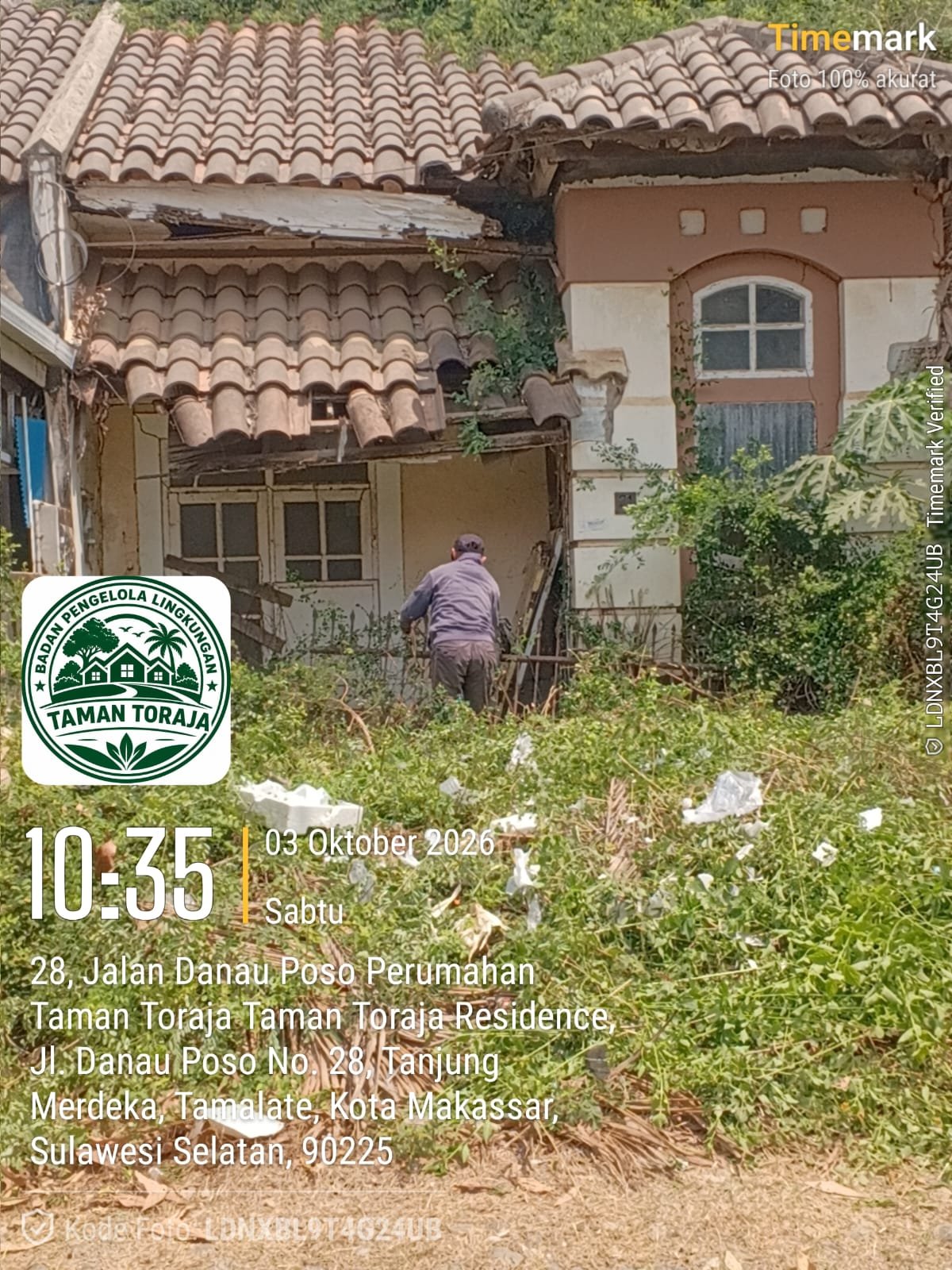 Perumahan Taman Toraja Mandiri Kelola Lingkungan: 800 Unit Rumah Perlu Perhatian Serius Armada Kebersihan