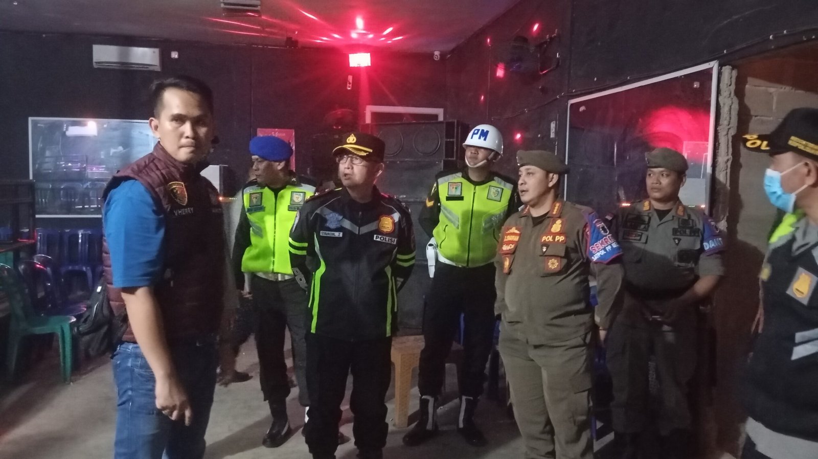 Pimpin Langsung Operasi Penertiban dan Pengawasan Terhadap Tempat Hiburan Malam, Dilaksanakan Secara Terpadu Bersama Badan Narkotika Nasional (BNN)