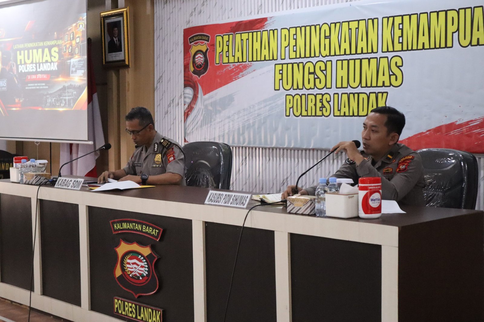Tingkatkan Kompetensi di Era Digital, Polres Landak Gelar Pelatihan Pemanfaatan AI untuk Fungsi Humas