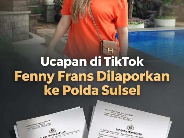 Ucapan di TikTok, Fenny Frans Dilaporkan ke Polda Sulsel Atas Dugaan Pencemaran Nama Baik