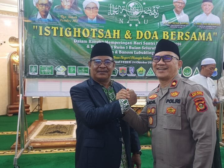 Dalam Suasana Yang Khidmat Dan Penuh Kehangatan, Kapolres Lubuk Linggau Hadir Sebagai Bentuk Dukungan dan Sinergitas Kepolisian Dengan Dunia Pesantren