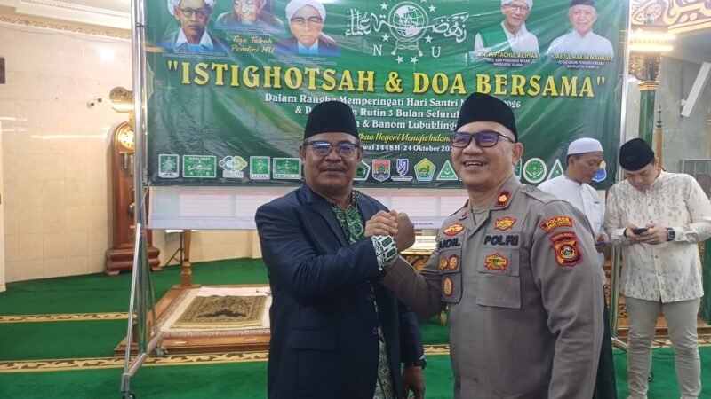 Dalam Suasana Yang Khidmat Dan Penuh Kehangatan, Kapolres Lubuk Linggau Hadir Sebagai Bentuk Dukungan dan Sinergitas Kepolisian Dengan Dunia Pesantren