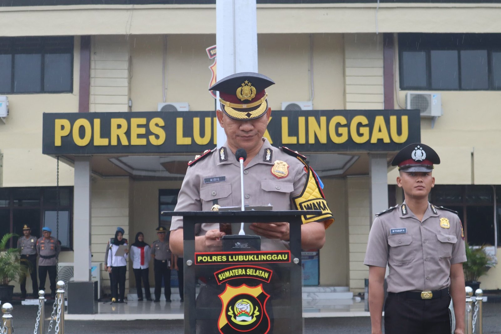 Pimpin Peringatan Sumpah Pemuda ke – 98 Tahun 2026, Wakapolres Lubuk Linggau “Patriotik, Gigih, Berempati Pemuda Untuk Indonesia”