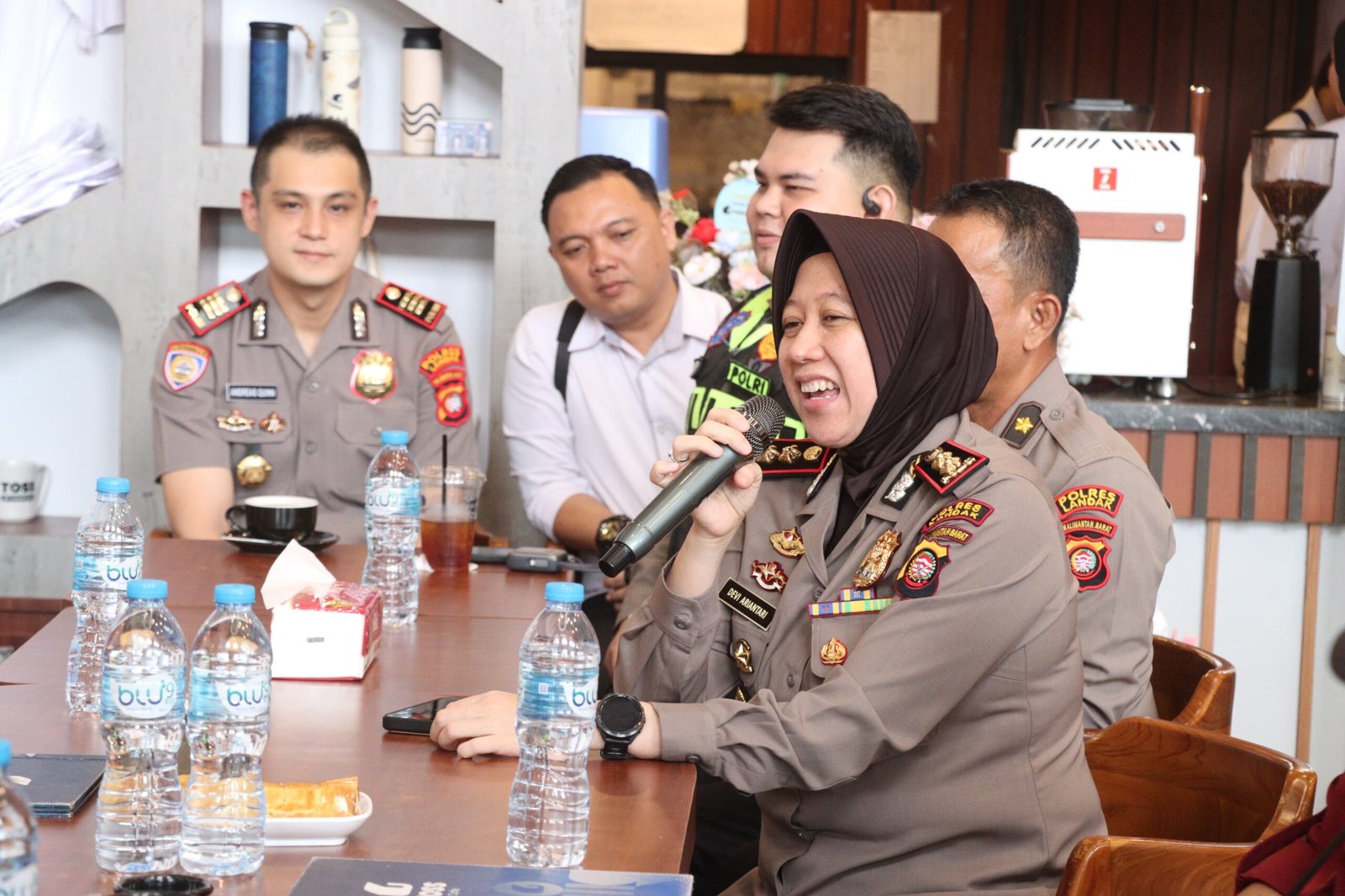 Kapolres Landak Gelar Tatap Muka Bersama Masyarakat, Serap Aspirasi soal Karhutla hingga Narkoba