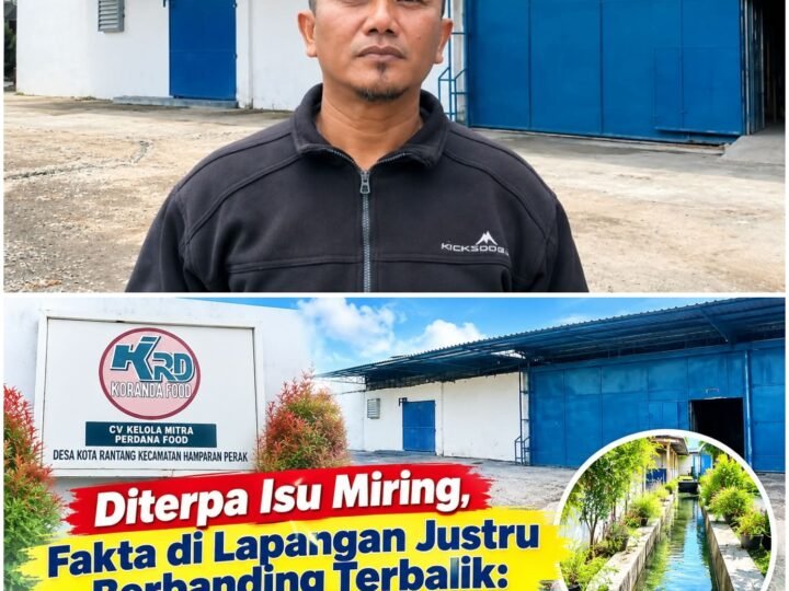 Kabar Miring Tak Terbukti, Investigasi Lapangan Ungkap Saluran Air di CV Koranda Food Bersih dan Terawat
