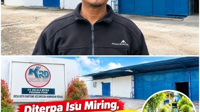 Kabar Miring Tak Terbukti, Investigasi Lapangan Ungkap Saluran Air di CV Koranda Food Bersih dan Terawat