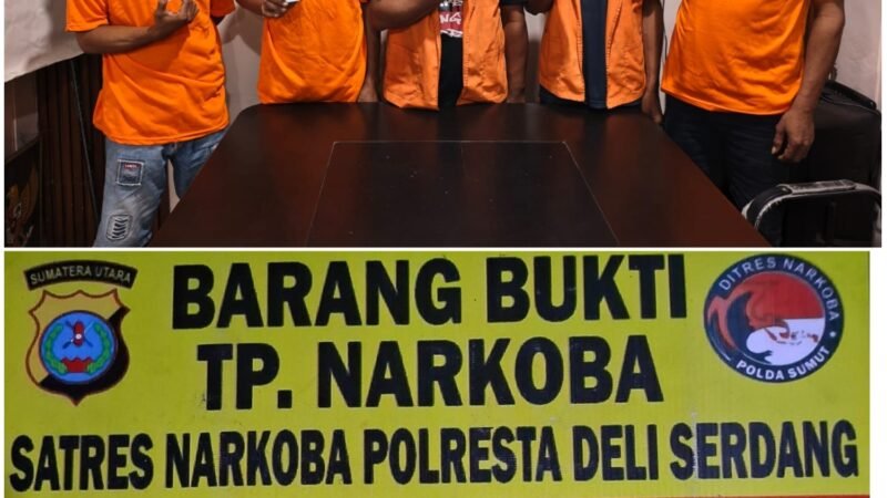 Kasat Narkoba Deli Serdang Gas Full Jaringan Narkoba Tanjung Morawa Dikupas
