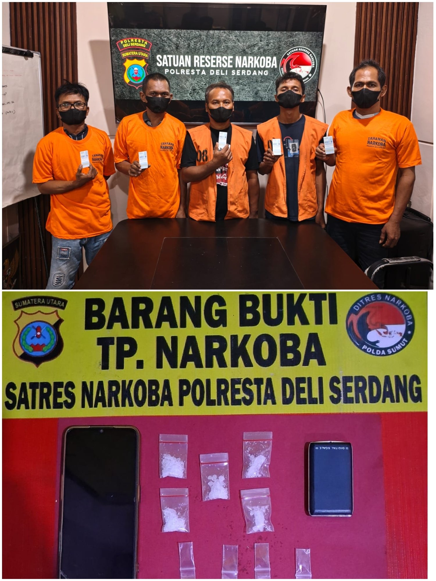 Kasat Narkoba Deli Serdang Gas Full Jaringan Narkoba Tanjung Morawa Dikupas