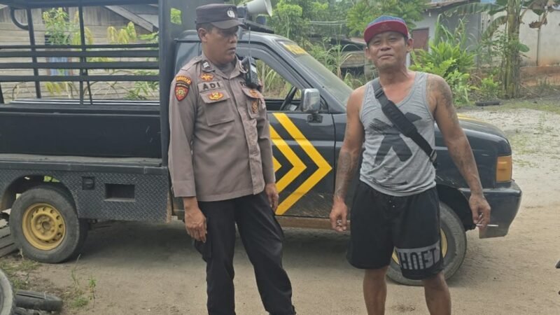 Jaga Mandor Tetap Kondusif, Polisi Intensifkan Patroli Siang dan Edukasi Warga