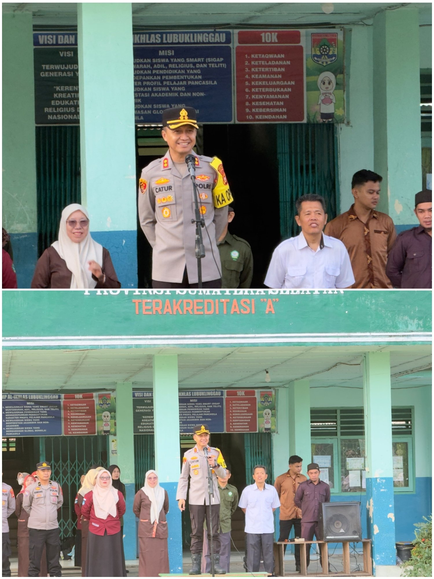 Wujud Nyata Komitmen Jajaran Kepolisian Melaksanakan Kegiatan (POLIDIK) Polisi Peduli Pendidikan