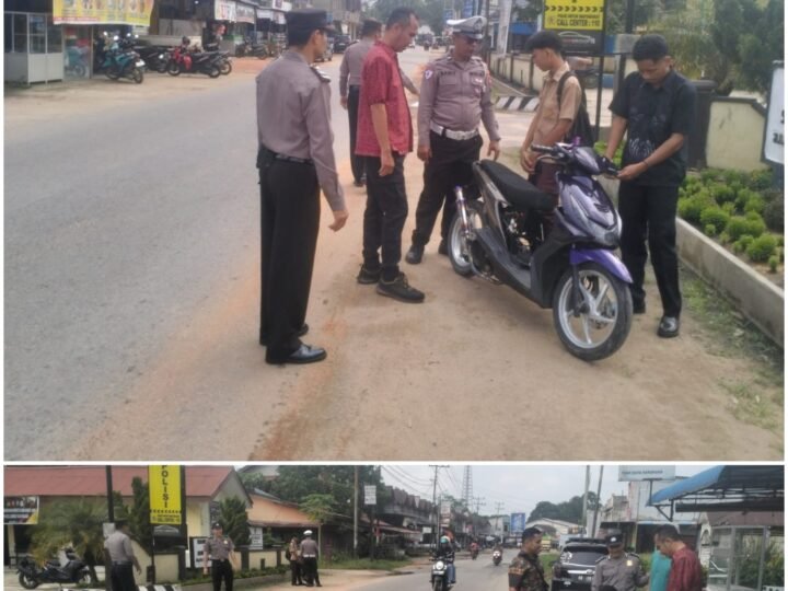 Polsek Mempawah Hulu Gelar KRYD, Tingkatkan Penegakan Hukum terhadap Curanmor dan Knalpot Brong
